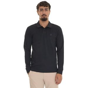 BOSS Slim Fit Polo Passerby met Logo Dark Blue