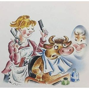 Kinderbuffer voor kinderen, kalf, 80 x 105 cm