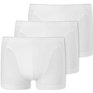 Schiesser Heren ondergoed shorts biologisch katoen - 95/5 Originals, wit, 4XL grote maten