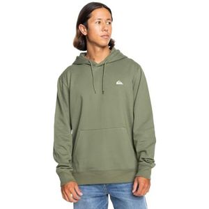 Quiksilver Fleece trui Basic Hoodie Young Heren Groen XS