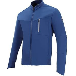 Macron Heren Athleisure Scc Lodwar Softshell Varsity JKT blauw Avio Man jas, XL, Blauwe Avio, XL