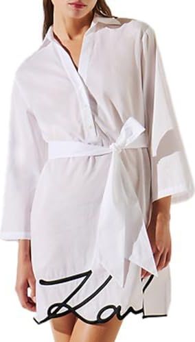 KARL LAGERFELD - DNA Signature - Strandjurk - Wit