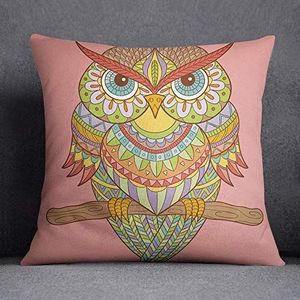 Bonamiason Decoratieve kussenslopen 45x45 cm, Kussenhoezen Bank, Decoratieve Kussenhoesjes, Kussensloop Sierkussen Kerstmis - Ontworpen en geproduceerd in Turkije