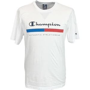 Champion Legacy Graphic Shop - Authentic Athleticwear S/S Crewneck T-shirt, wit, XL heren SS24, Wit, XL
