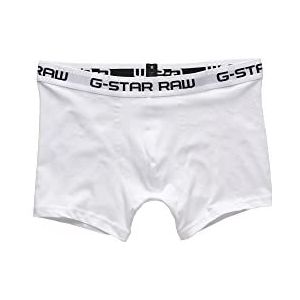 G-STAR RAW Herren Classic kofferbak Boxershorts, Weiß (Wit), XS, Wit (Wit 2058-110), XS