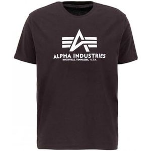 Alpha Industries - T-Shirt - Kleur Hunter Brown - 100% Katoen