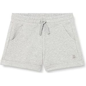 United Colors of Benetton Shorts voor meisjes en meisjes, grijs gemêleerd medium 501, 170 cm