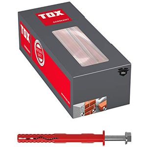 TOX framepluggen gevel XL 14 x 280 mm rood