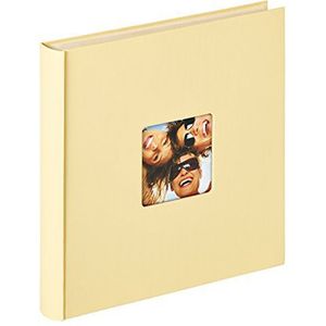 walther design fotoalbum crème 33 x 34 cm zelfklevend album met omslaguitsparing, Fun SK-110-H