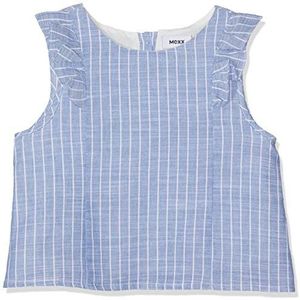 Mexx Top voor meisjes, blauw (Blue Striped 300026), 116 cm