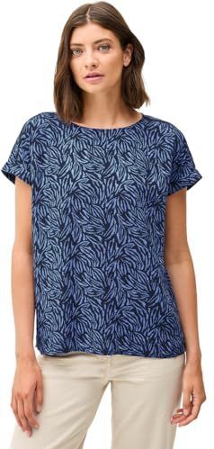 Blouse - Gevoerde Zoom - Viscose - All-over Patroon - Normale Pasvorm