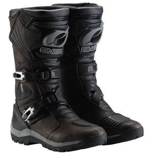 O'NEAL | motorcross laarzen | Enduro Motocross | ergonomische hielzone, buitenzool met anti-slip inzet, waterdicht & ademend membraan | Laarzen Sierra Pro | Volwassen | bruin | Maat 43