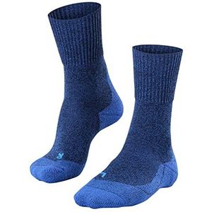 FALKE Heren Wandelsokken TK1 Adventure Wool M So wol functioneel materiaal anti-blaar dik 1 paar, Blauw Yve 6714, 42-43