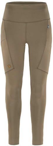 Fjällräven - Abisko - Legging - Suede Brown - Stretchmateriaal - 7/8-lengte