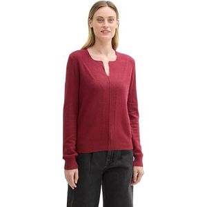 TOM TAILOR Damestrui, 36489 - Deep Red Melange, XL