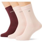 BOSS - GiftShine - Sokken - Ecru - Grijs - Rosa - Bordeaux - 4 Pack