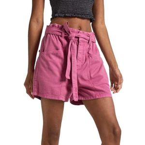 Pepe Jeans Valle Shorts voor dames, roze (Engelse roze roze), M, Roze (Engels Rose Roze), M