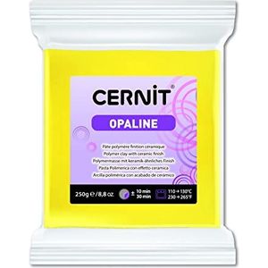 Cernit Polymeer Klei, Geel, 250g