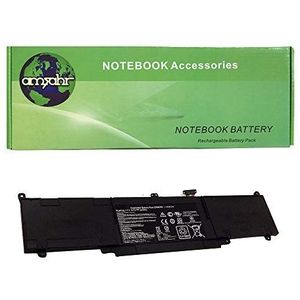 amsahr C31N1339-03 Reserveaccu voor Asus C31N1339, UX303L, Q302L (50Wh, 11.31V) – Omvat stereo oordopjes zwart