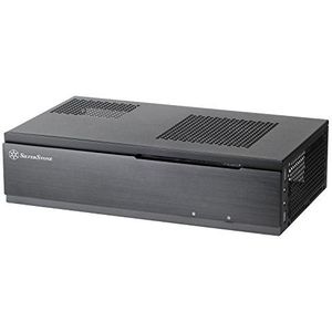SilverStone SST-ML06B - Milo Mini-ITX compacte HTPC desktopbehuizing, zwart