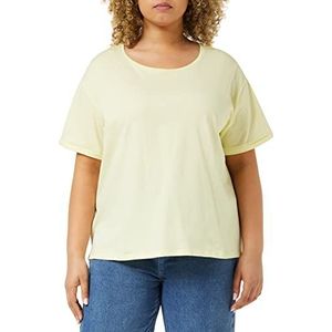 Camel Active Womenswear T-shirt voor dames, geel (Yellow 60), M