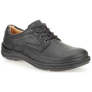 Clarks Nature Three Derby voor heren, zwart, 40.5 EU