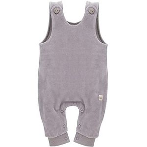 Pinokio Baby Dungarees Hello, 80% katoen, 20% polyester, grijs, uniseks maat 56-74 (68), grijs, 68 cm