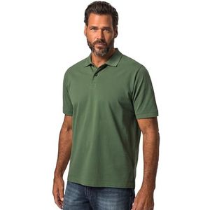 JP 1880, Heren grote maten, poloshirt, piqué, cactus, 4XL