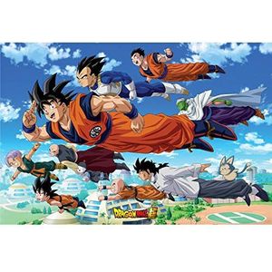 ABYstyle - Dragon Ball Super - Poster - Goku met groep (91,5 x 61 cm)