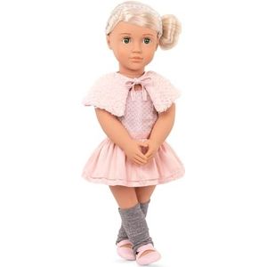 Our Generation BD31106 Doll w/Ballet Dress & Capelet, Alexa