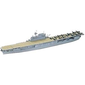 TAMIYA 77514 Voertuig 1:700 US Enterprise vliegtuigdrager WL, modelbouw, plastic bouwpakket, knutselen, hobby, lijmen, plastic bouwset, meerkleurig, S