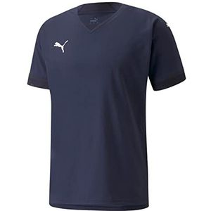 PUMA - TeamFINAL - Sportshirt - V-hals - Zwart