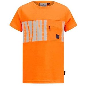 Retour Jeans Jongens T-Shirt Jilles in The Color neon oranje, neonoranje, 2-3 Jaar