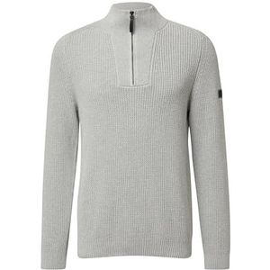 s.Oliver - Trui - Grijs - Coltrui - Lange Mouw