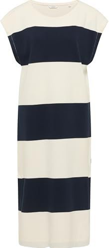 Jerseyjurk - Gestreept - Katoen - Ronde Hals - 3/4 Mouw - Normale Pasvorm