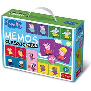 Trefl - Memos Classic & Plus, Peppa Pig