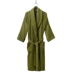 Sancarlos - Effen badjas OCEAN, badstofkatoen, dichtheid 450 g/m², groen, maat M