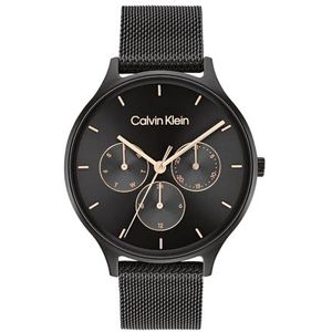 Calvin Klein 25200105 Analoog kwartshorloge voor dames, met roestvrijstalen band
