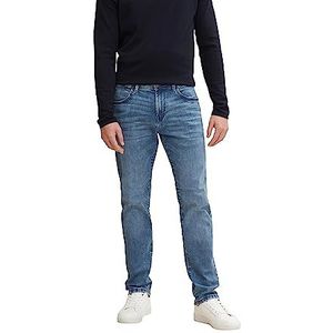 TOM TAILOR Mannen jeans 202212 Josh Slim, 10118 - Used Light Stone Blue Denim, 32W / 36L