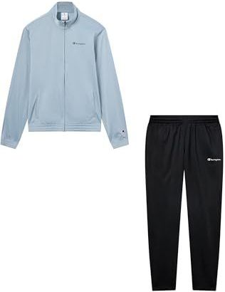 Champion - Authentic Athletic Apparel - Trainingspak - Lichtblauw/Zwart - 2-delig