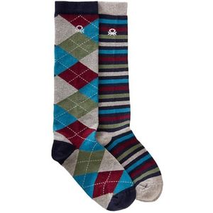 United Colors of Benetton sokken 2 paar, Veelkleurig., 4 anni