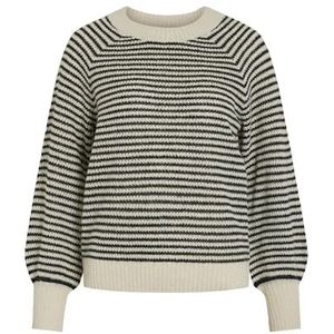 Visofina L/S Glitter Stripe Knit Top/Pb, berk, S