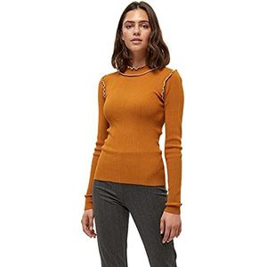 DESIRES Dames Gry Pullover Sweater, Buckthorn Brown, L