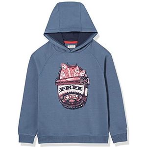 Noppies Kids Jongens B Sweater Ls Baku Hoodie, Bering Sea - P782, 128 cm