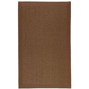 MonBeauTapis tapijt, 100 x 60 cm, cellulose, bruin, 100 x 60 x 10 cm
