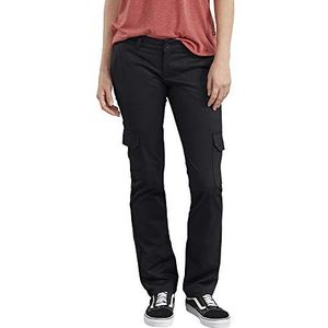 Dickies Vrouwen Stretch Twill Rechte Been Cargo Broek Werk Utility
