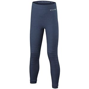 FALKE Uniseks-kind Broek van Onderlaag Wool-Tech Long K TI Wol Functioneel Material Sneldrogend 1 Stuk, Blauw (Capitain 6751), 134-140