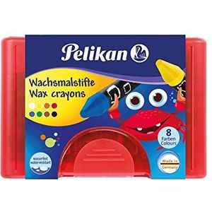 Pelikan 723148 - waskrijtjes 665/8 waterbestendig, 8 stangen