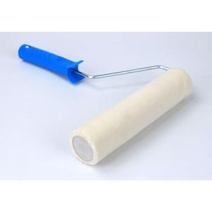 Verfroller, 230 mm, verfrol voor het aanbrengen van verf op oppervlakken, gemaakt van synthetische vezels, uitstekende dekking en afwerking