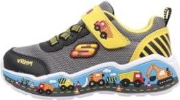 Vrijetijdsschoen - Grijs Meerkleurig - Klittenbandsluiting - Bedrukte Zool